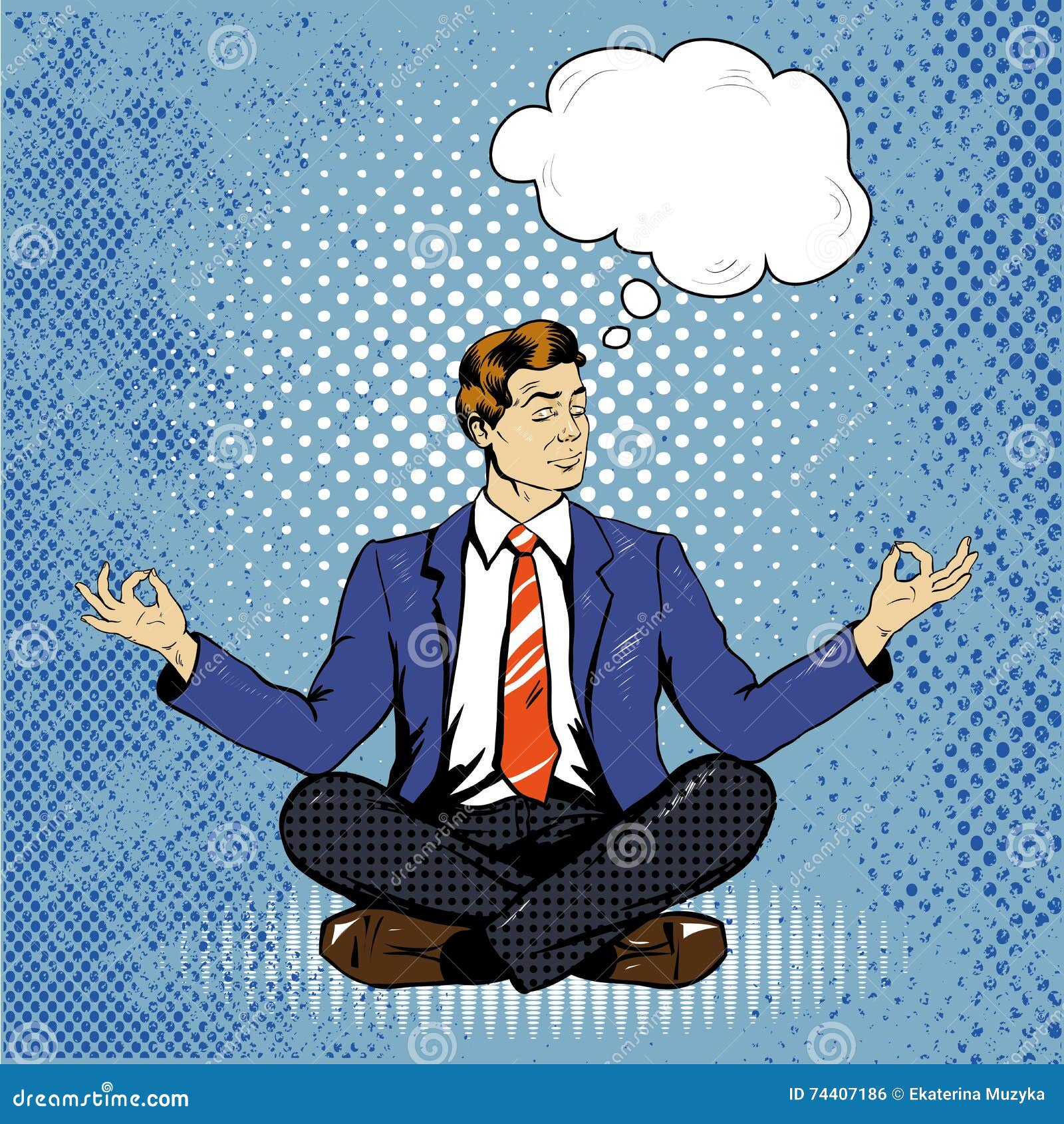L Homme Meditant Avec La Parole Bouillonnent Dans Le Retro Style Comique D Art De Bruit Concept D Equilibre Mental Et De Yoga Illustration De Vecteur Illustration Du Bulle Bruit L Homme Meditant Avec La Parole Bouillonnent Dans Le Retro Style Comique D Art De Bruit Concept D Equilibre Mental Et De Yoga Illustration De Vecteur Illustration Du Bulle Bruit