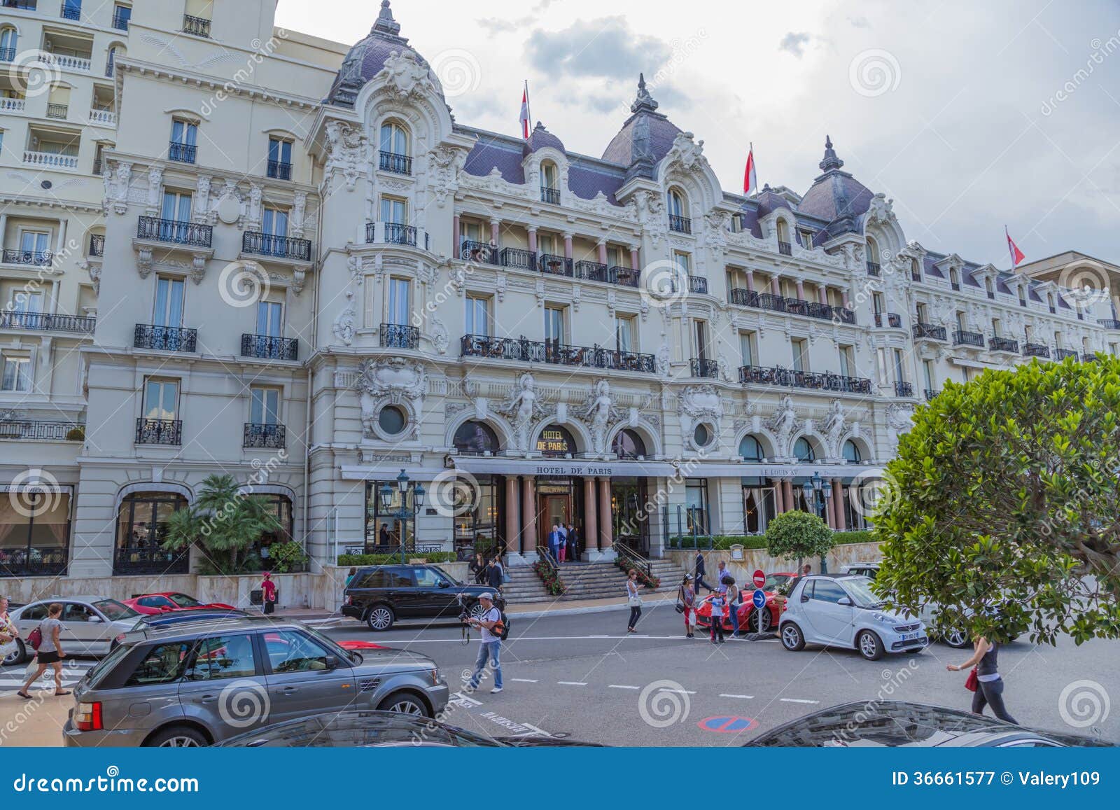 L'hotel de Parigi fotografia editoriale. Immagine di monaco - 36661577