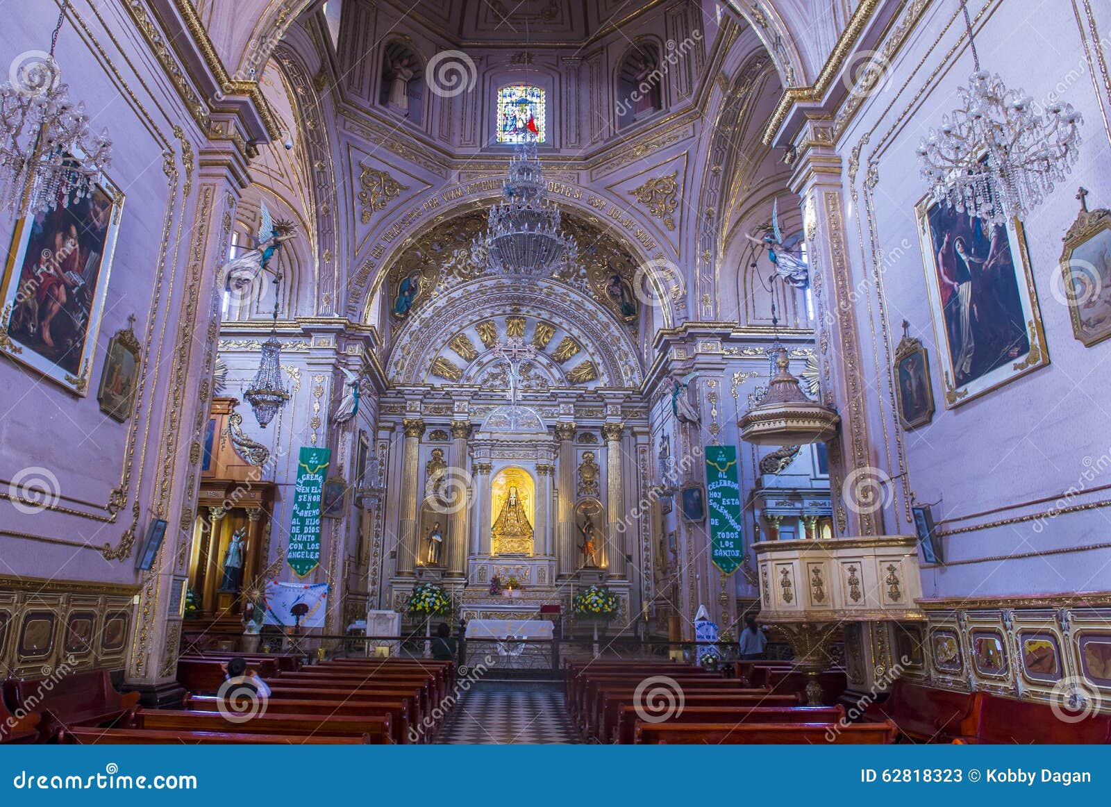La Basílica De Nuestra Señora De La Soledad En Oaxaca México Foto de  archivo editorial - Imagen de santiago, soledad: 62818323