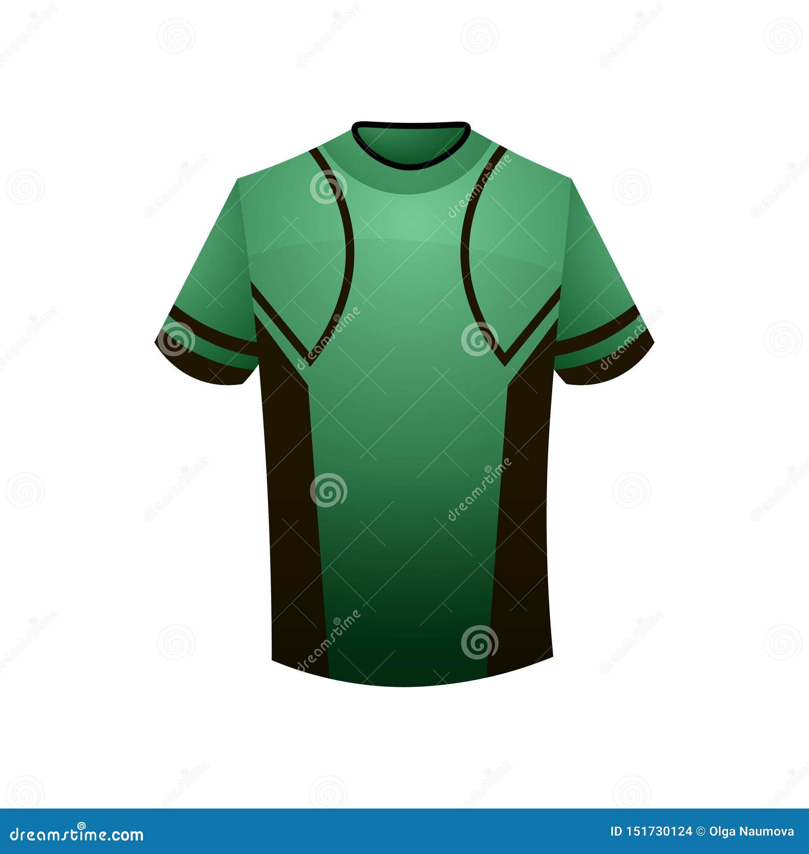 La Camiseta Verde Del Hombre Negro Del Deporte Con Las Líneas Diseña  Ilustración del Vector - Ilustración de hombre, verde: 151730124