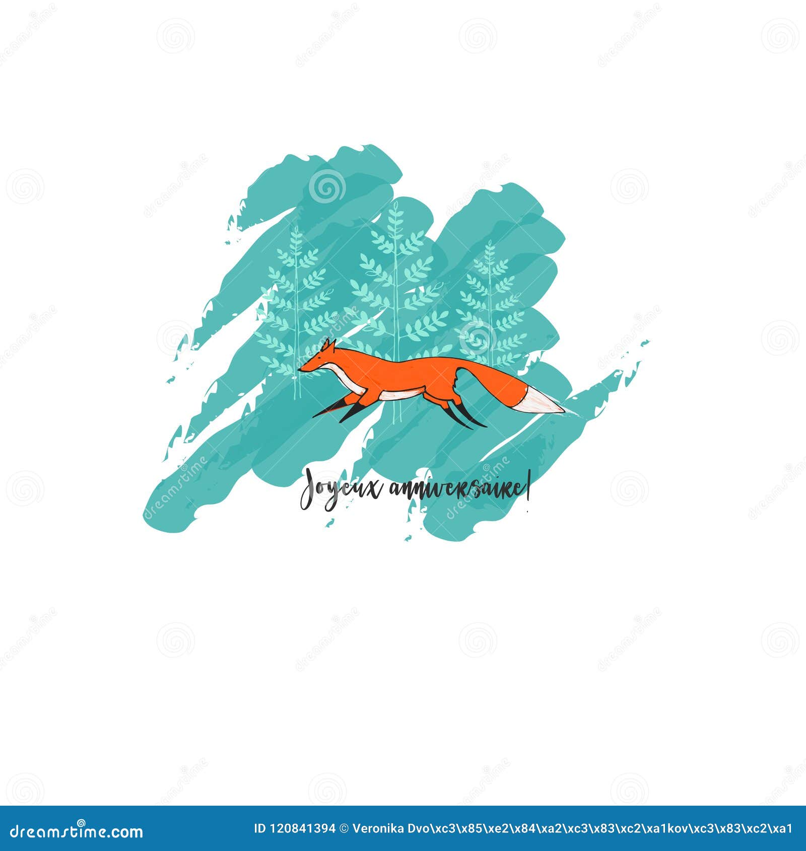 La Carte De Voeux Avec Le Fox Mignon De Fonctionnement Et Arbres Sur Le Fond Texte En Francais Anniversaire De Joyeux Dans Le J Illustration De Vecteur Illustration Du Carte La Carte De Voeux Avec Le Fox Mignon De Fonctionnement Et Arbres Sur Le Fond Texte En Francais Anniversaire De Joyeux Dans Le J Illustration De Vecteur Illustration Du Carte