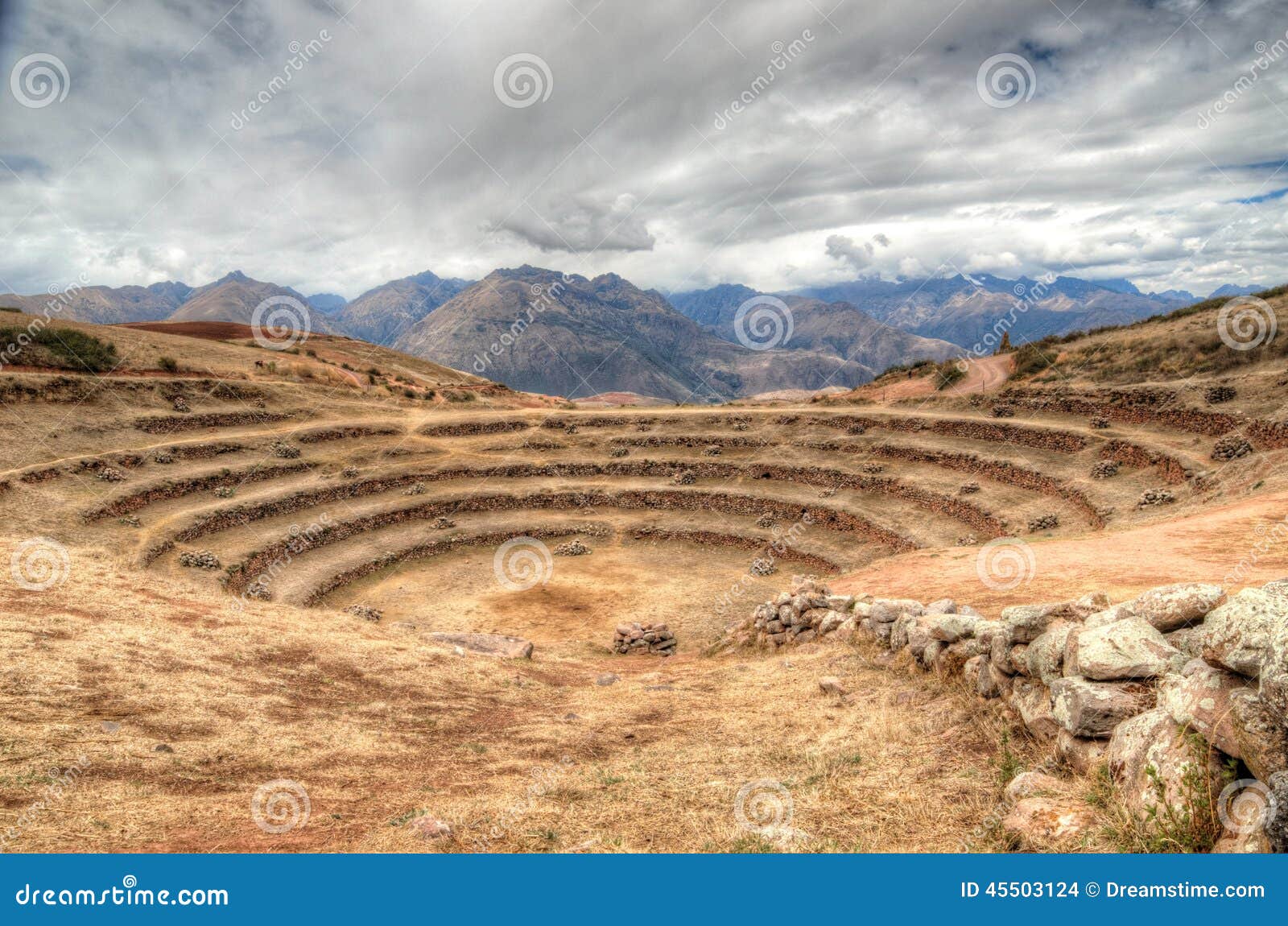 La casa de dios. Una terraza agrícola del inca en Perú