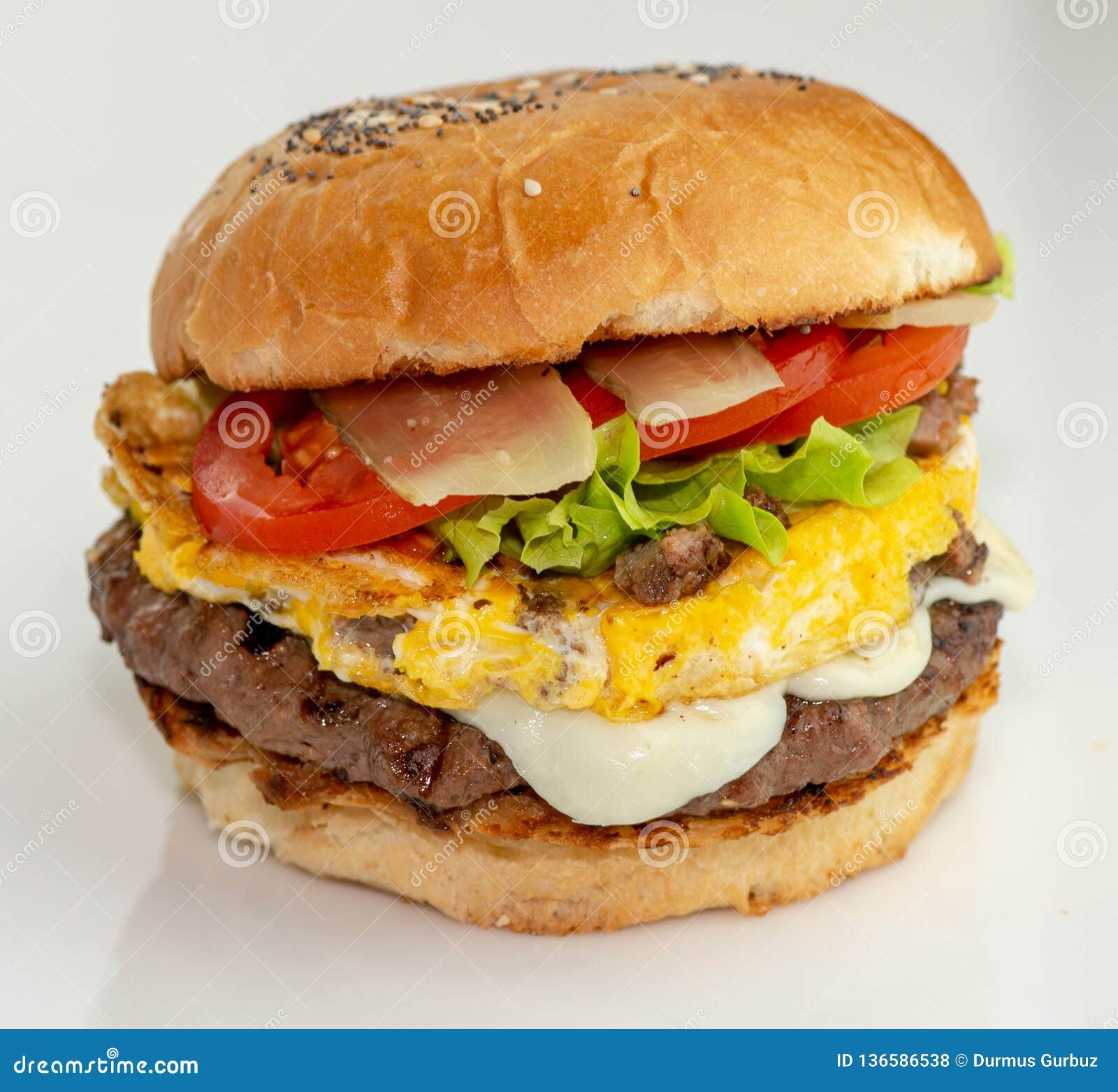 La Casa Ha Prodotto L Hamburger Fotografia Stock Immagine Di Americano Significa