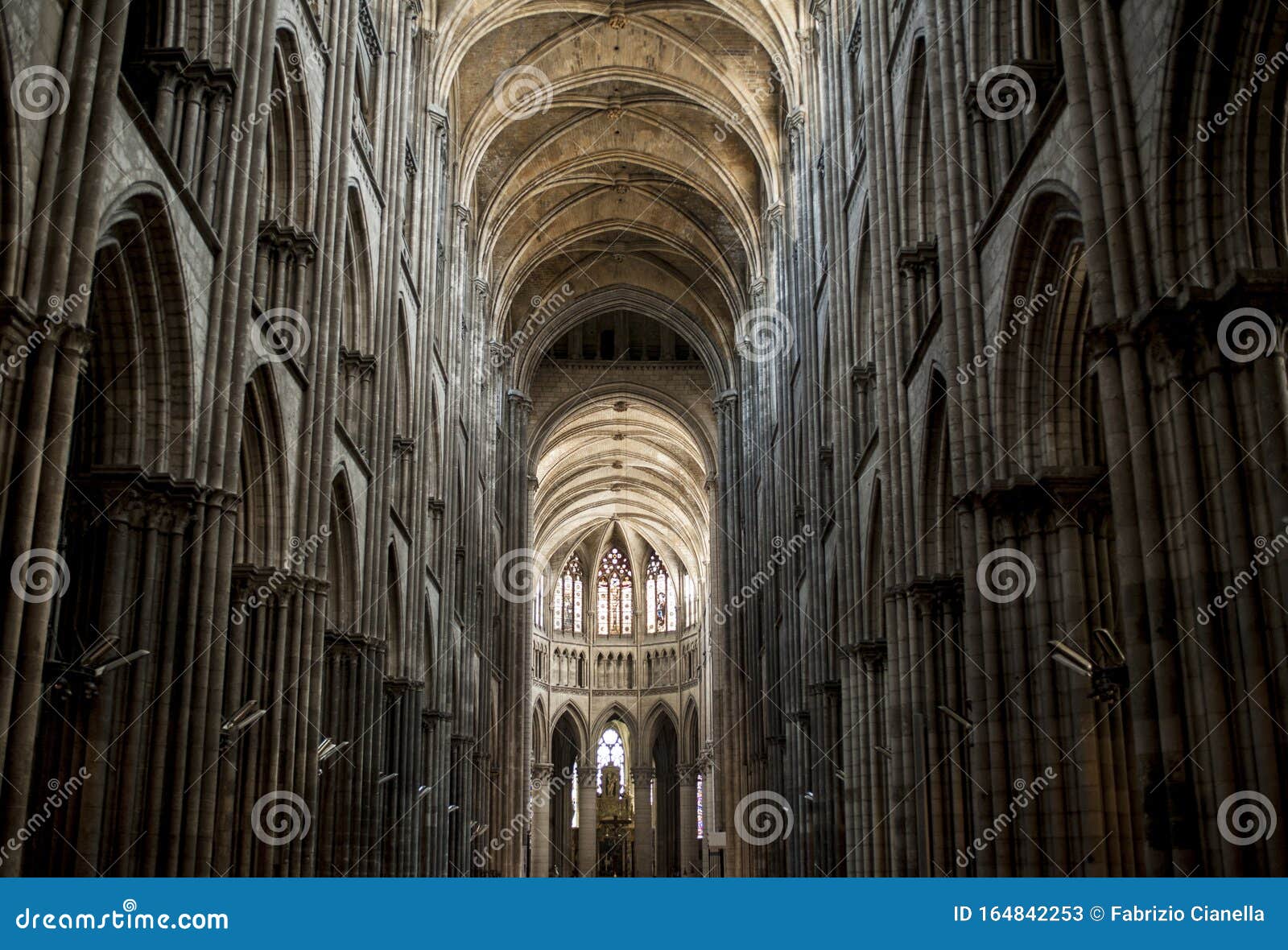 la cattedrale di notre-dame rouen, normandia france