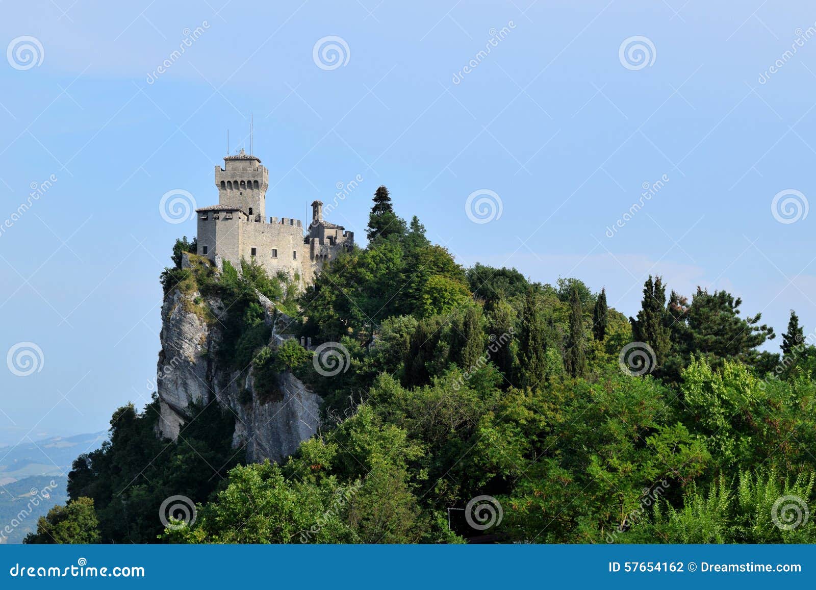 la cesta/fratta (second tower), san marino, italy.