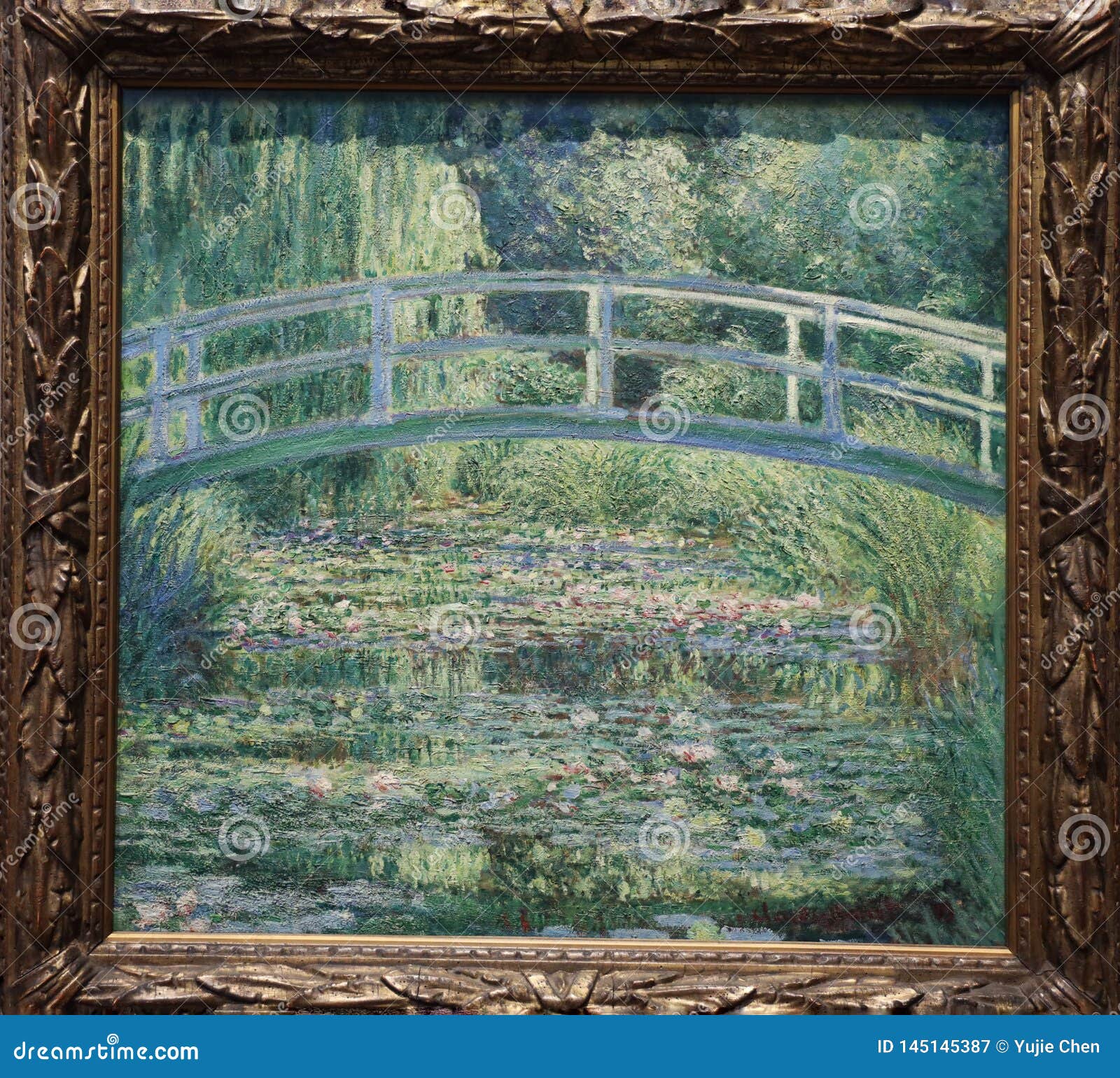 La Charca Del Lirio De Agua De Claude Monet, 1899 Fotografía editorial -  Imagen de época, poseer: 145145387