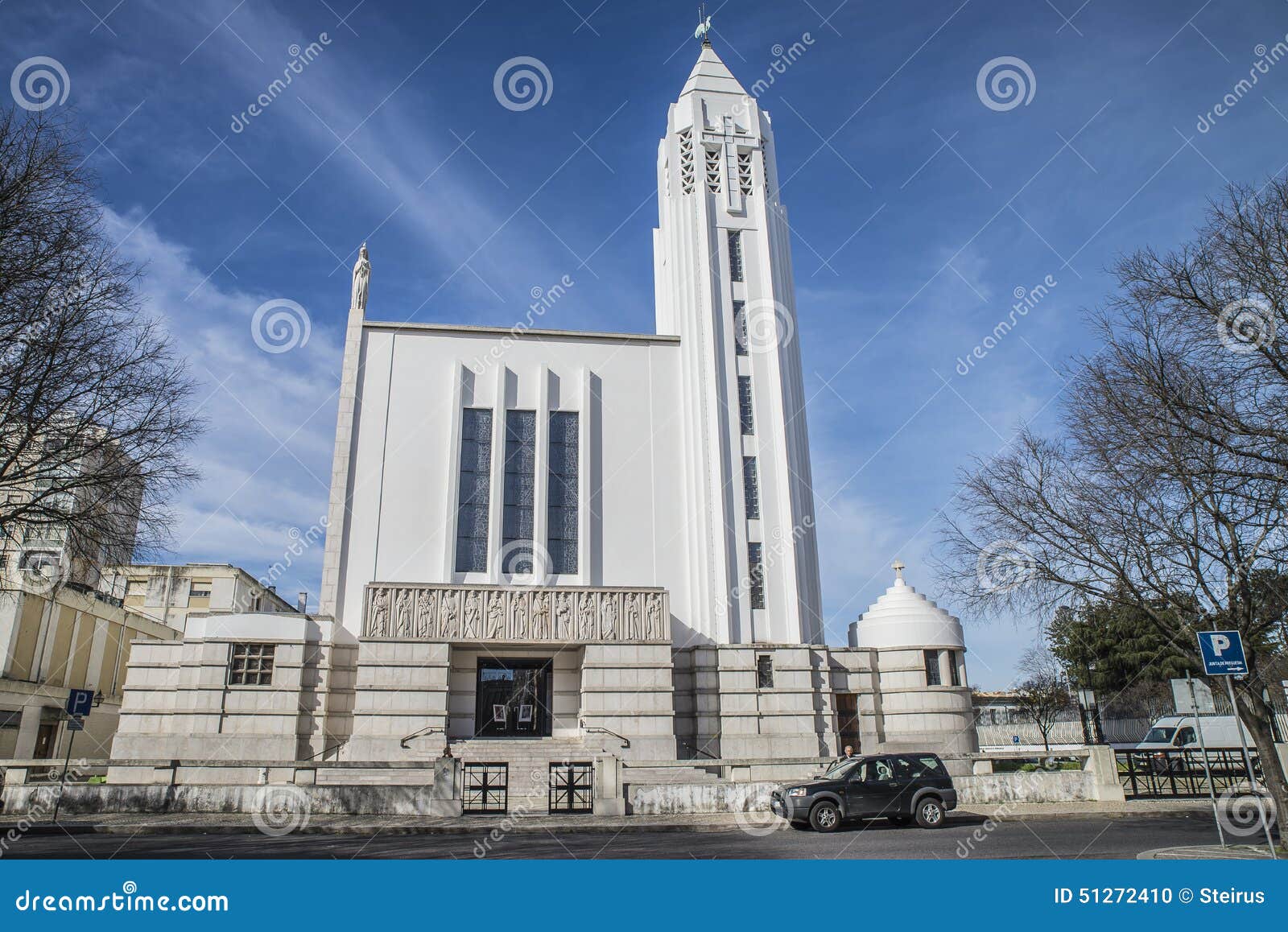 Chiesa Parrocchiale Di Nostra Signora Di Fatima La Chiesa Della Nostra Signora Di Fatima, a Lisbona (Portogallo) 1938