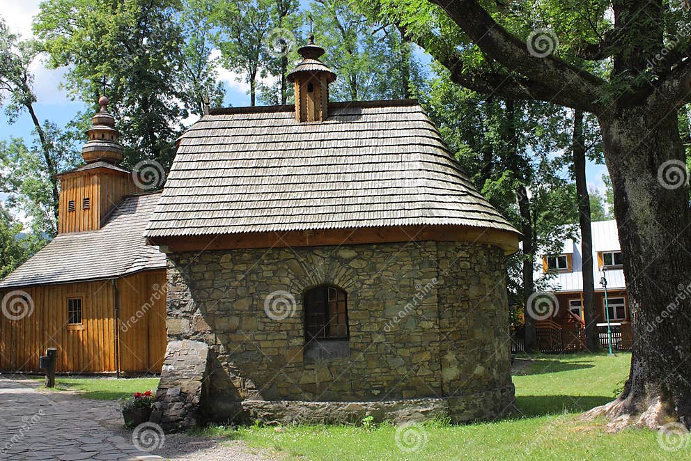 Parrocchia Nostra Signora Di Czestochowa La Chiesa Di Legno Storica Della Nostra Signora Di Czestochowa in