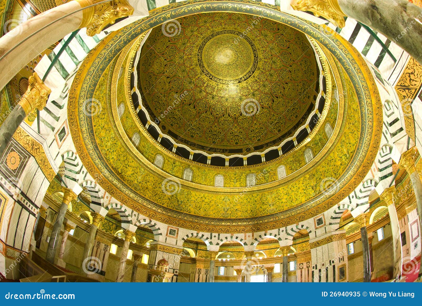 La cupola della roccia immagine stock. Immagine di cristo 26940935