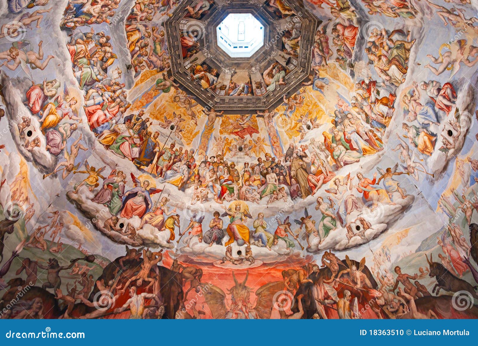 La Cupola Di Brunelleschi, Firenze. Immagine Editoriale Immagine di