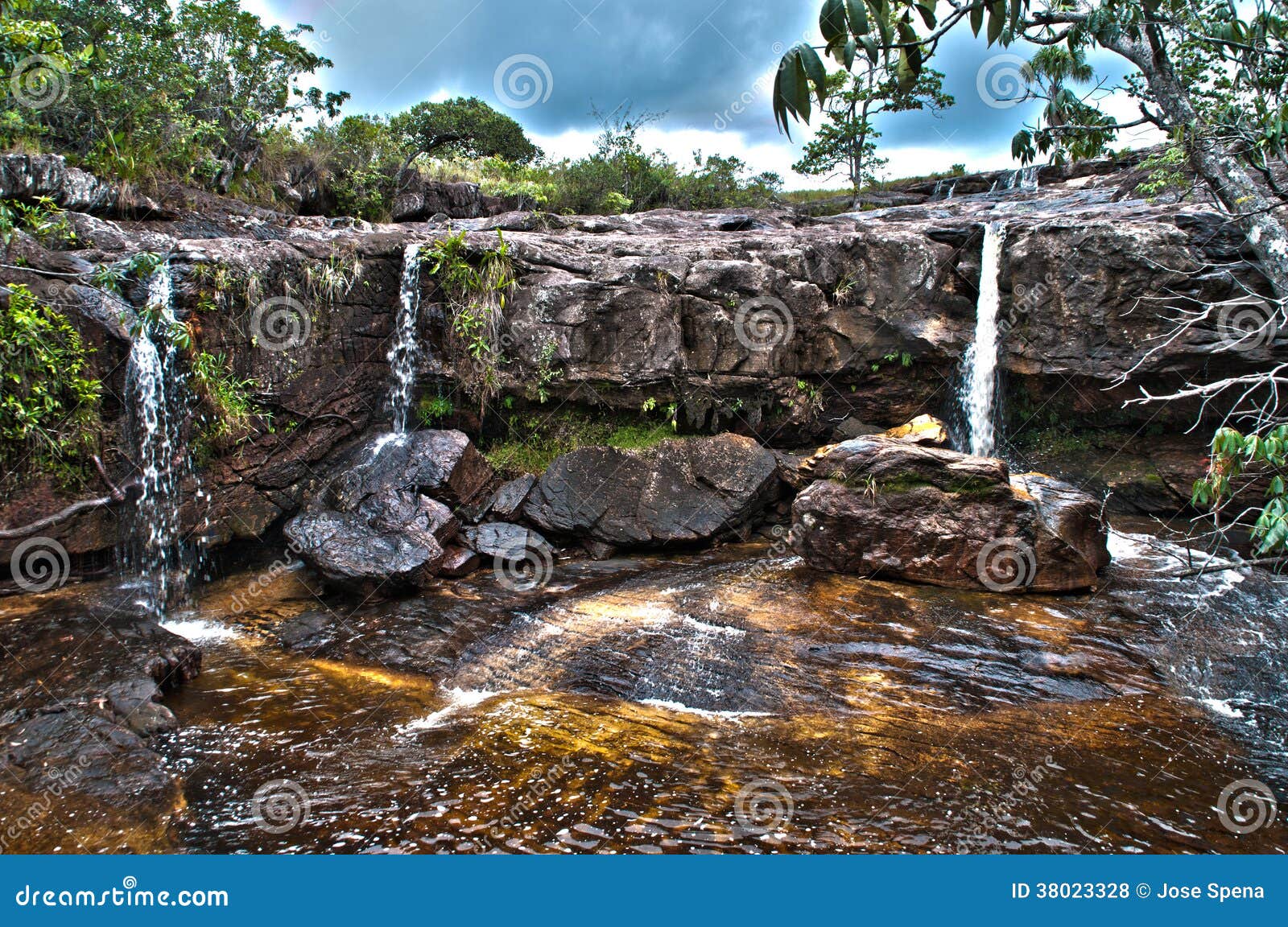 little waterfalls hdr