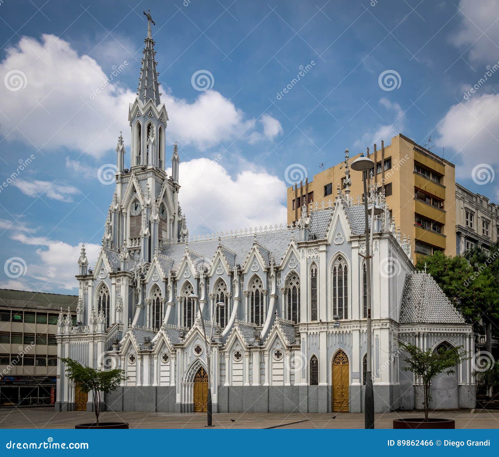 La Ermita Church Cali, Colombia Stock Photo Image of architecture