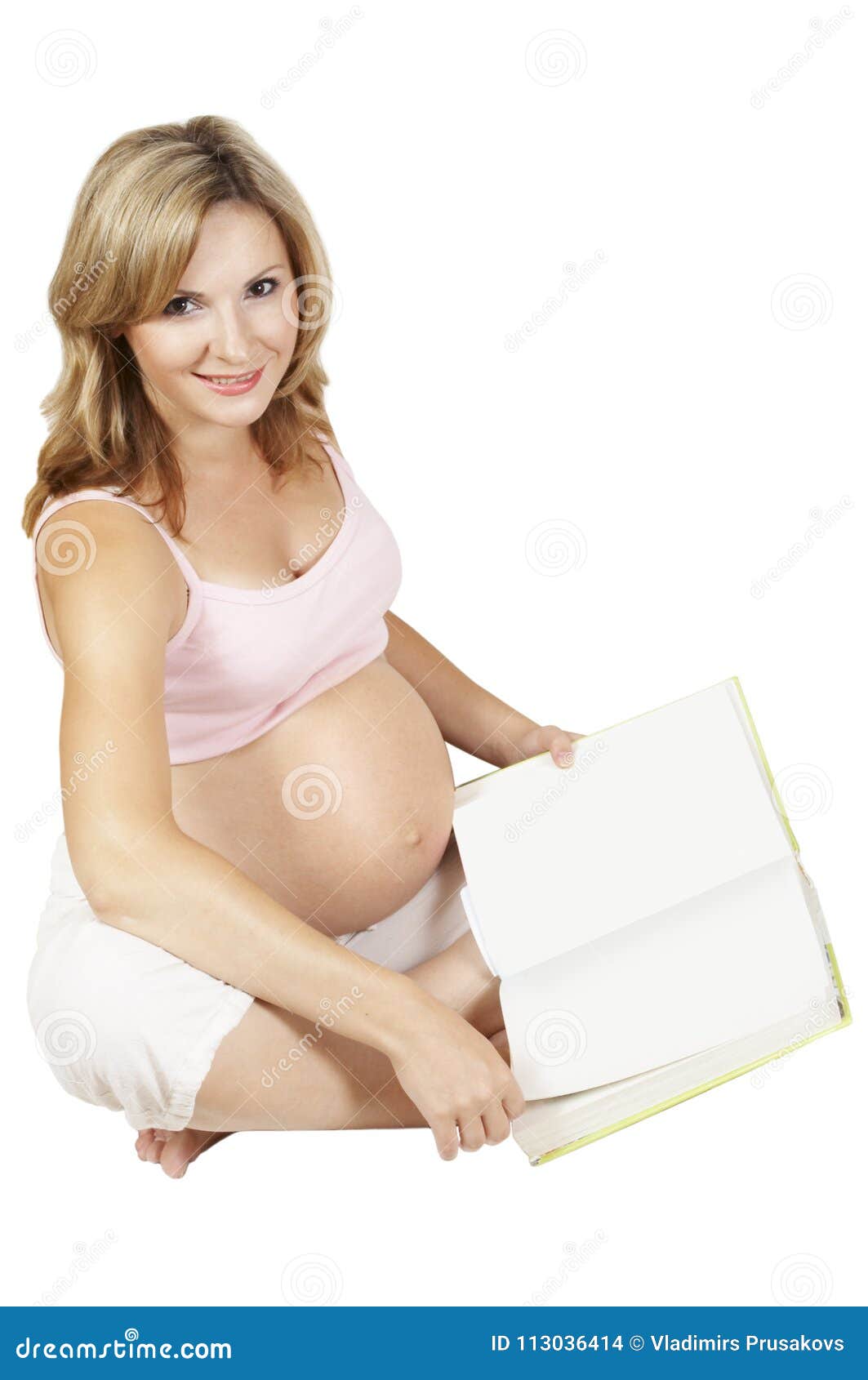 La Femme Enceinte a Lu Le Livre Littérature De Grossesse, Livre