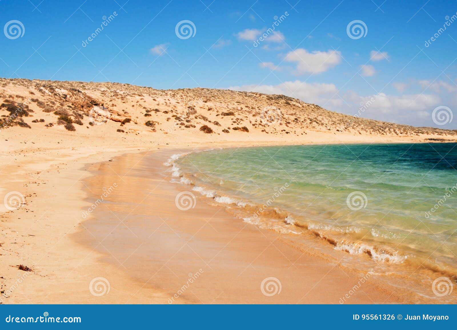 la francesa beach in la graciosa, canary islands, spain