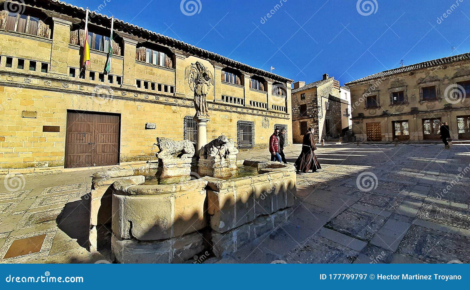 La Fuente De Los Leones Baeza. Fotografía editorial - Imagen de tales,  declarado: 177799797