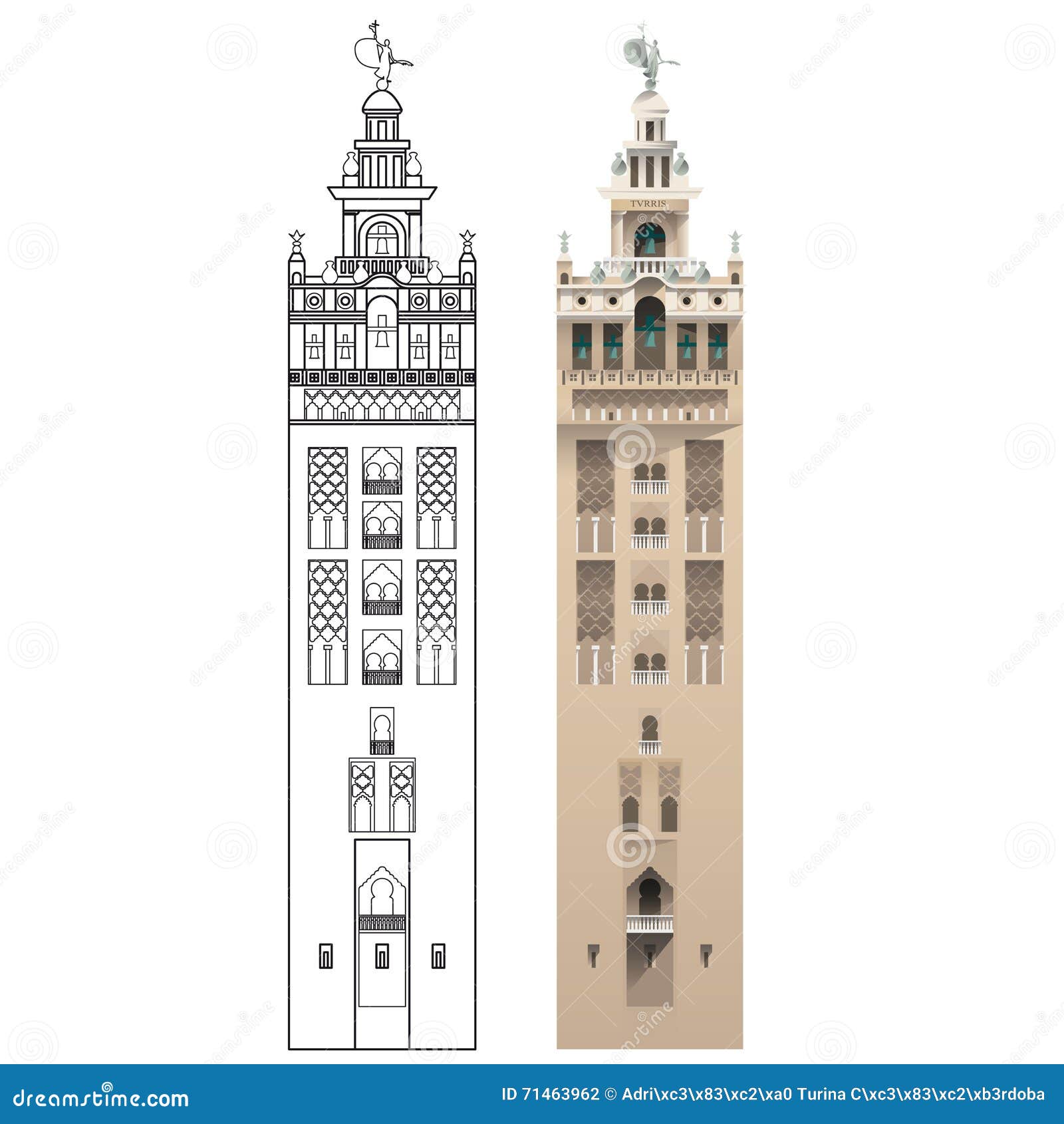 la giralda, sevilla.