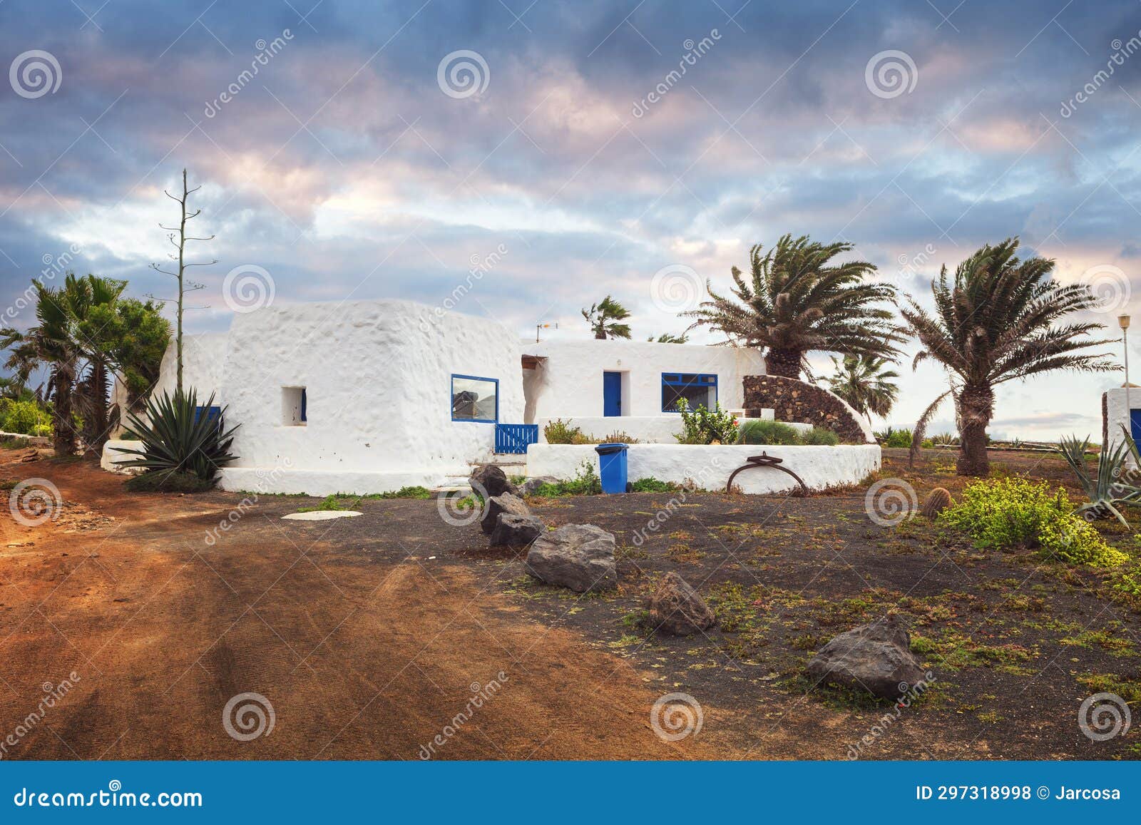 la graciosa island, house of pedro barba fishing village, lanzarote, spain