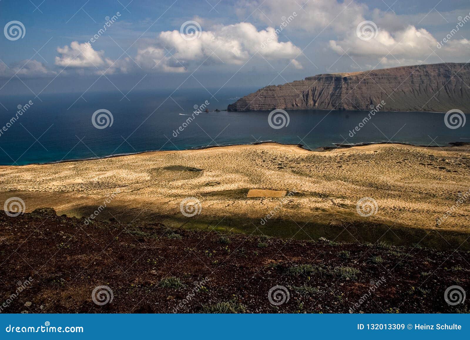 la graciosa, neighbouring island of lanzarote, spain