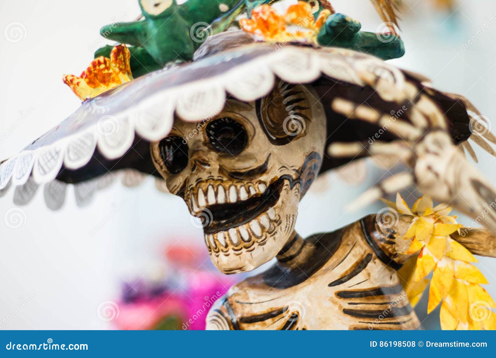 la hermosa niÃÂ±a blanca catrina