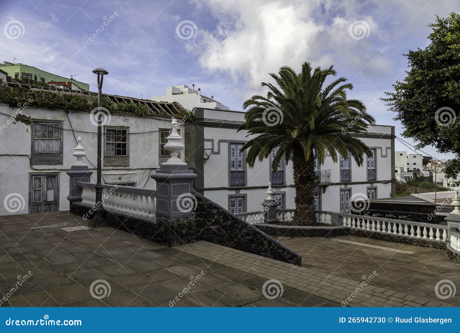 valverde, capital of the small volcanic island of el heirro, part of the canary archipelago