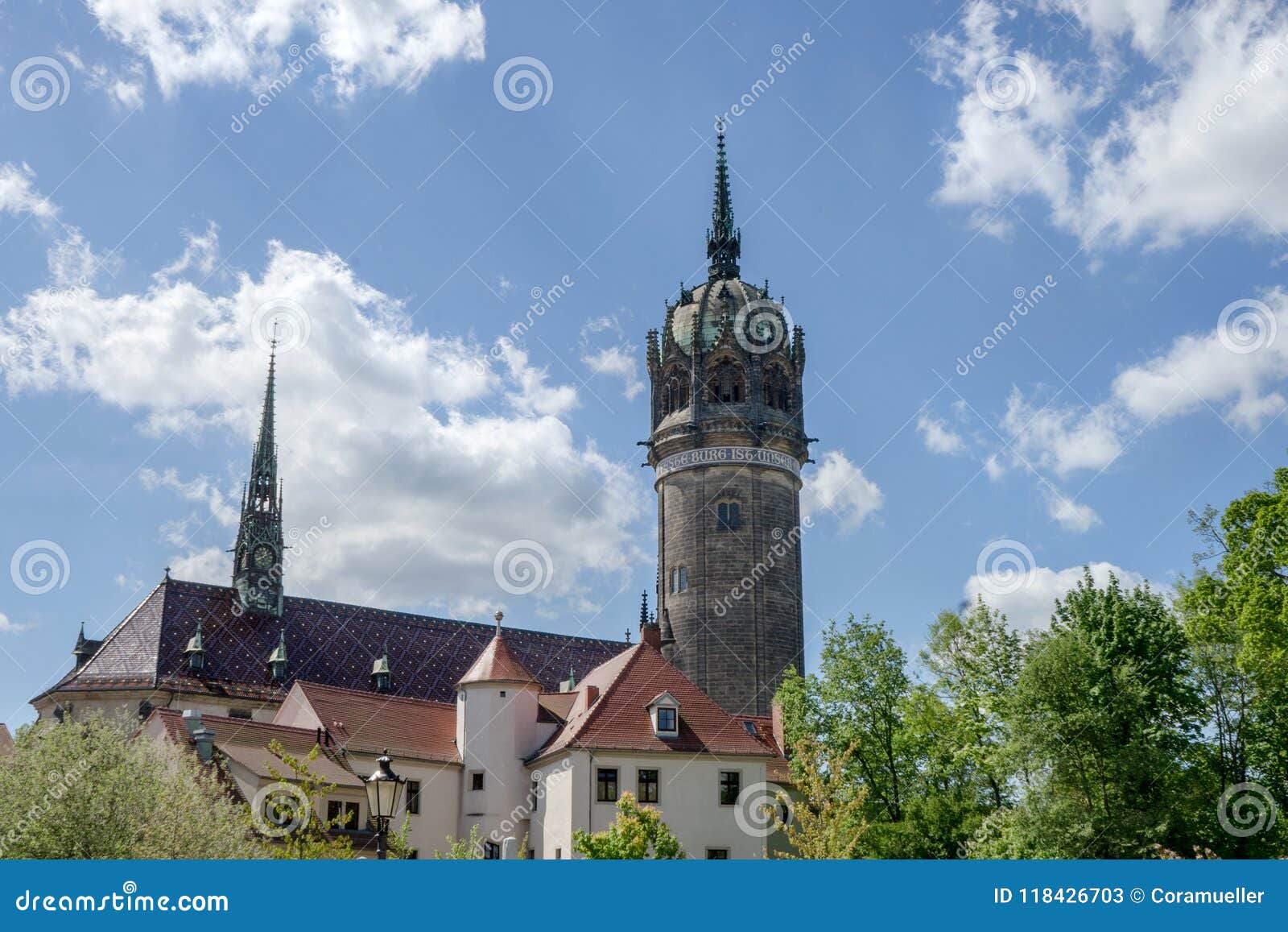 Iglesia Del Castillo De Wittenberg Fotos De Stock Descarga 91 Fotos