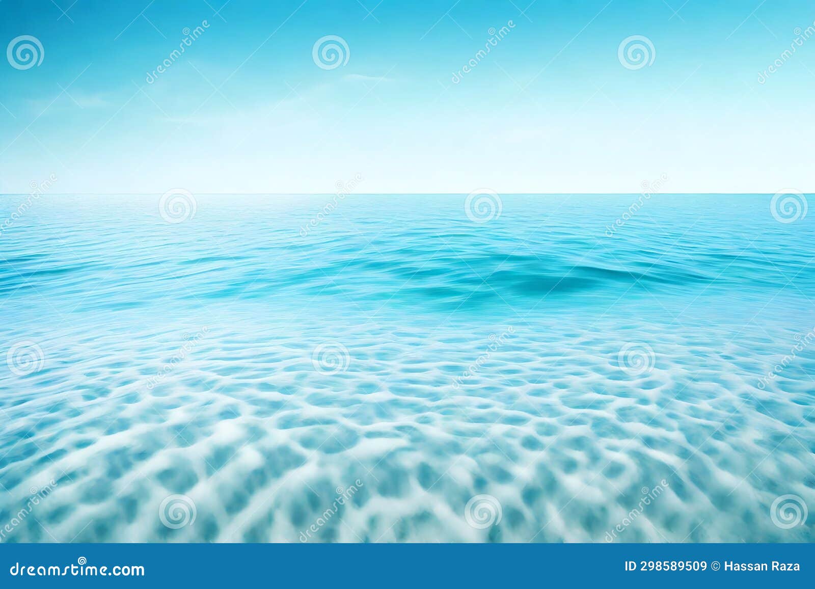 la imagen muestra un fondo natural abstracto de mar tranquilo y cielo