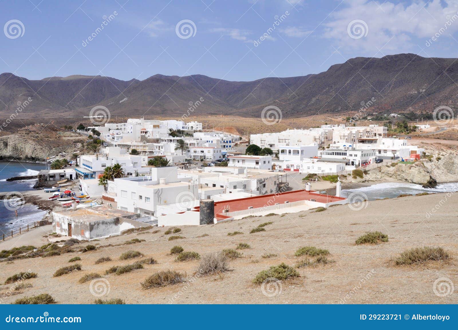 la isleta town, gata cape national park, andalusia (spain)