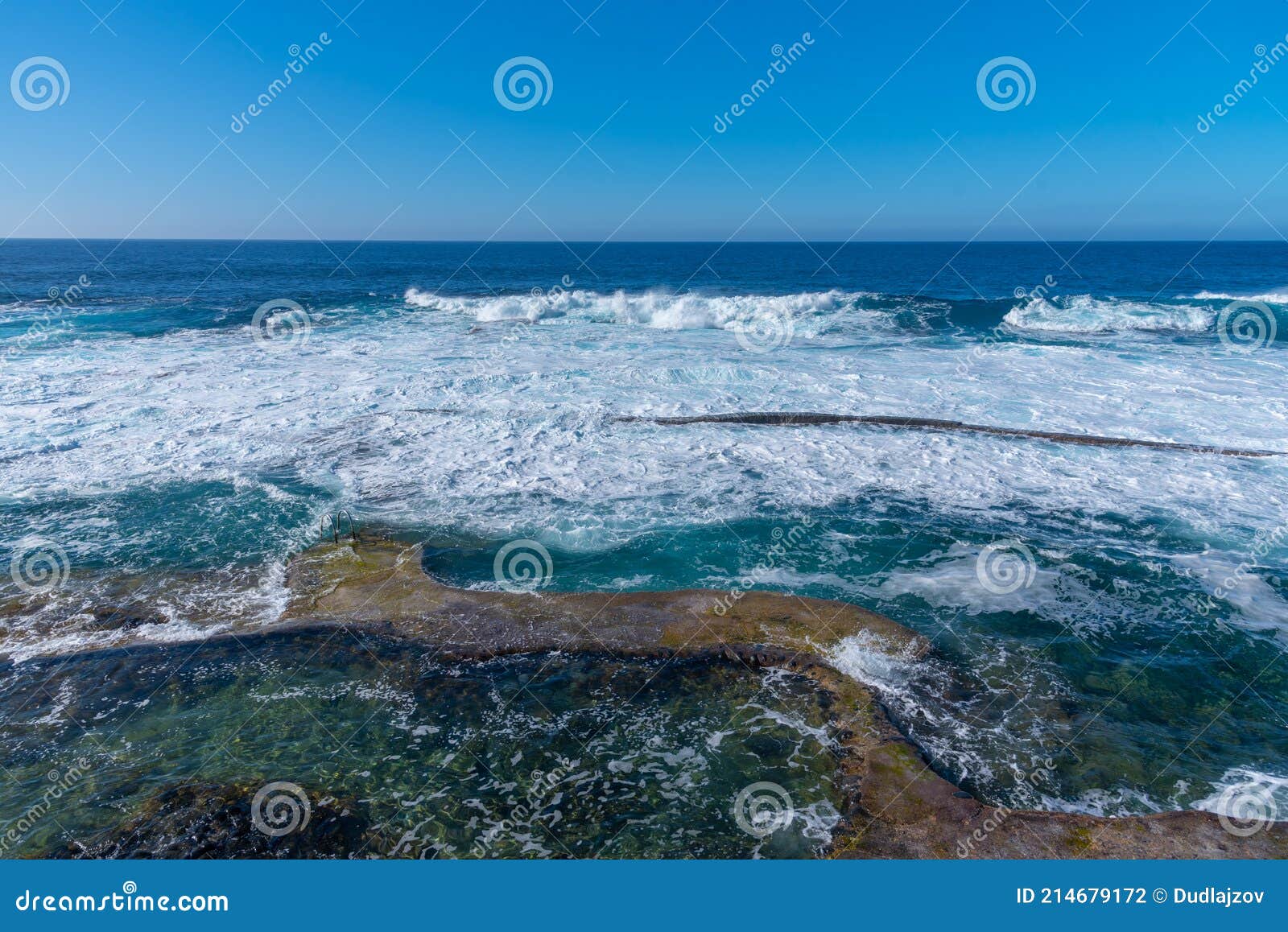 la maceta rock pool at el hierro island at canary islands, spain