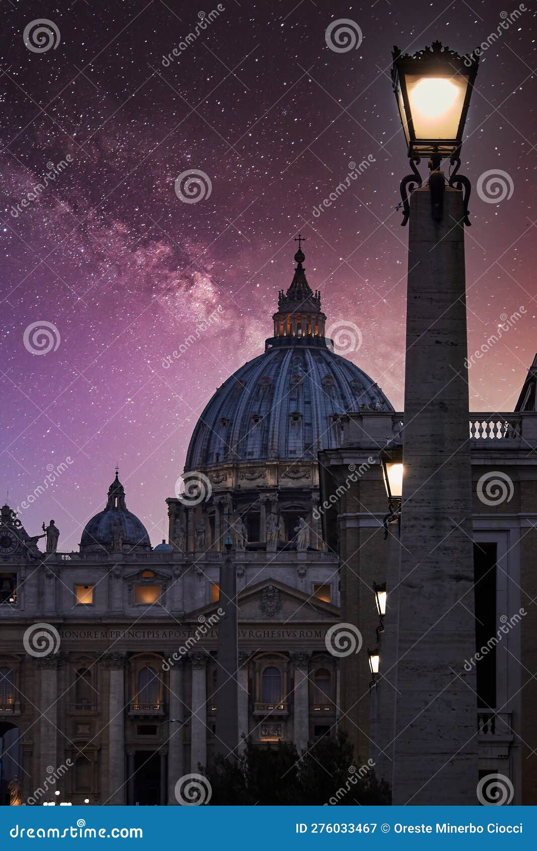 la maestosa cupola di san pietro in roma, vaticano