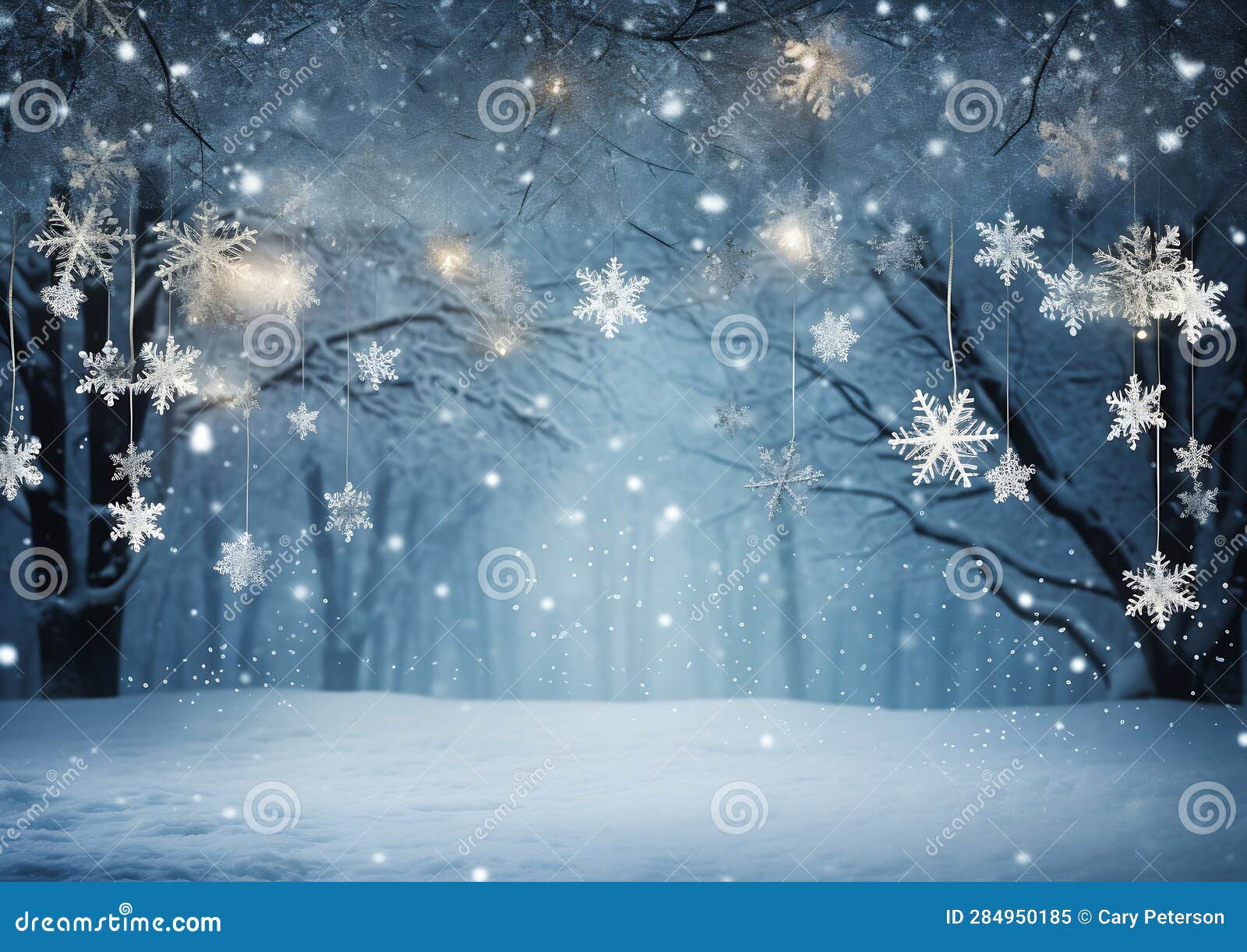 La magie de l'hiver illustration stock. Illustration du beauté