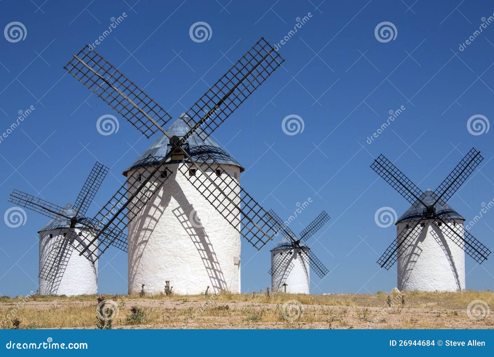 la mancha windmills - spain