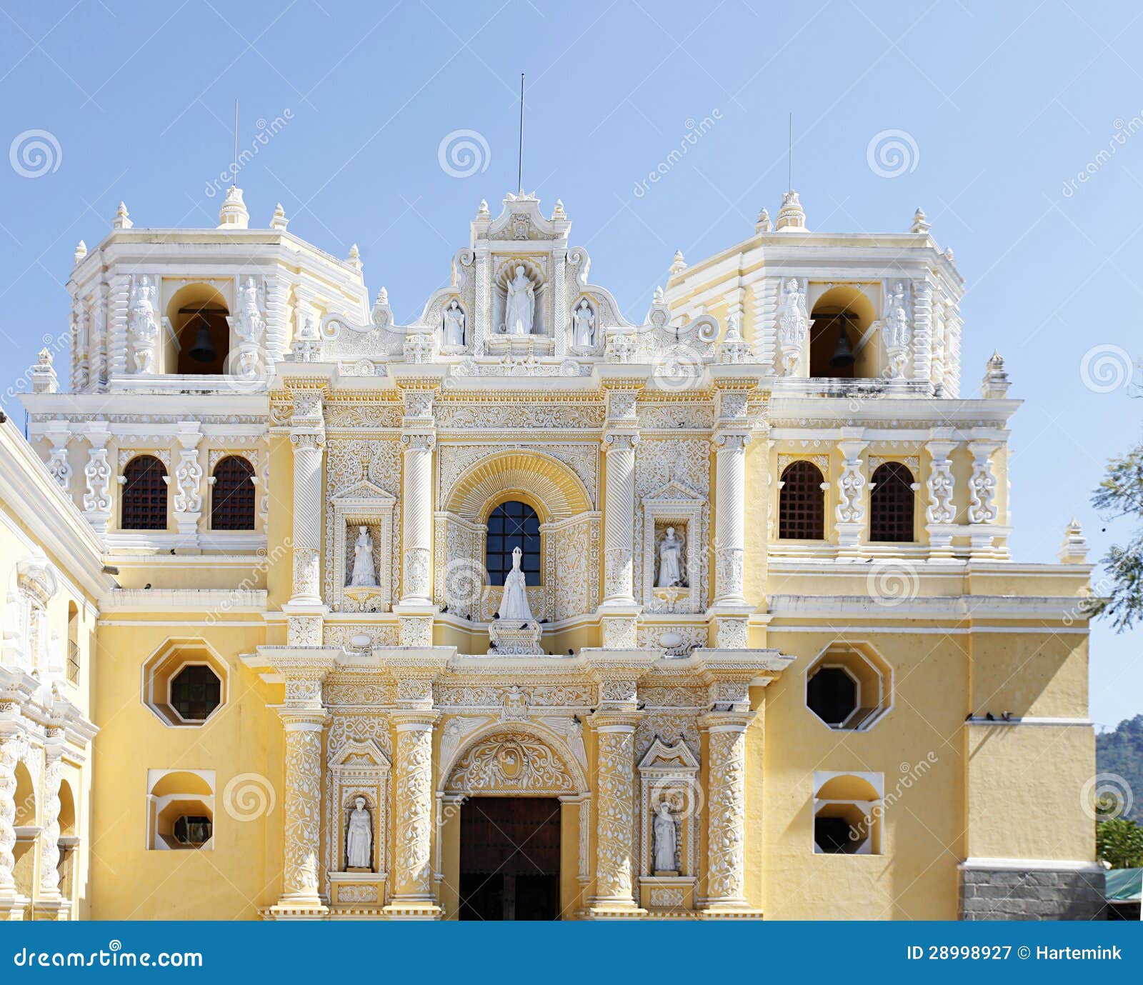 la merced church in antigua, guatemala