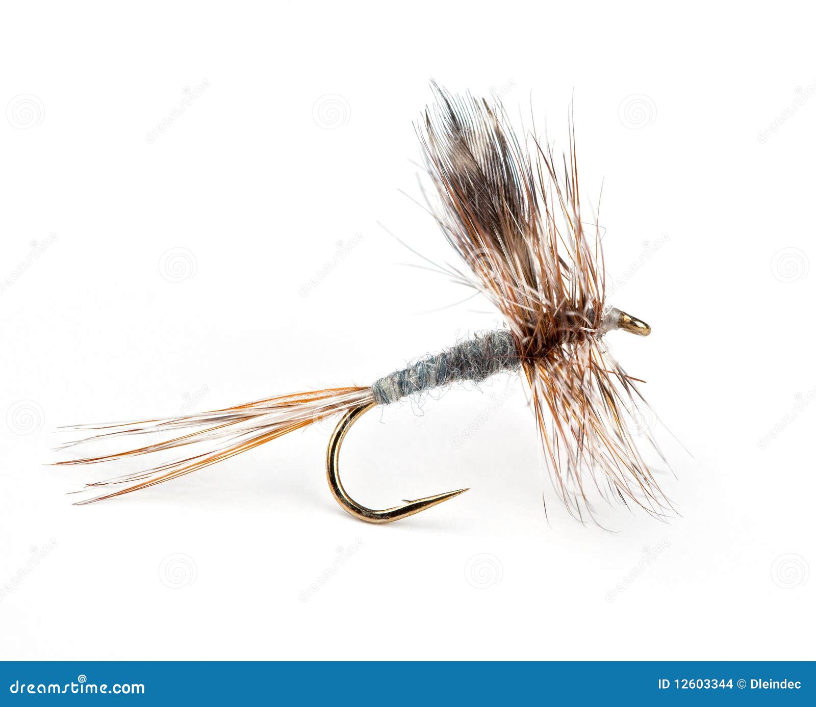 Adams Mosche Secche, Set Di Sei, Taglia Gancio #14, Mosche Pesca - Foto 5