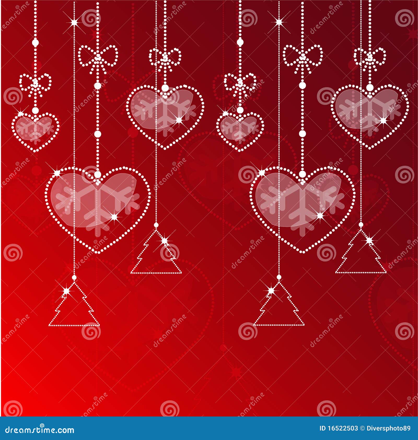 La Navidad y amor ilustración del vector. Ilustración de caso - 16522503