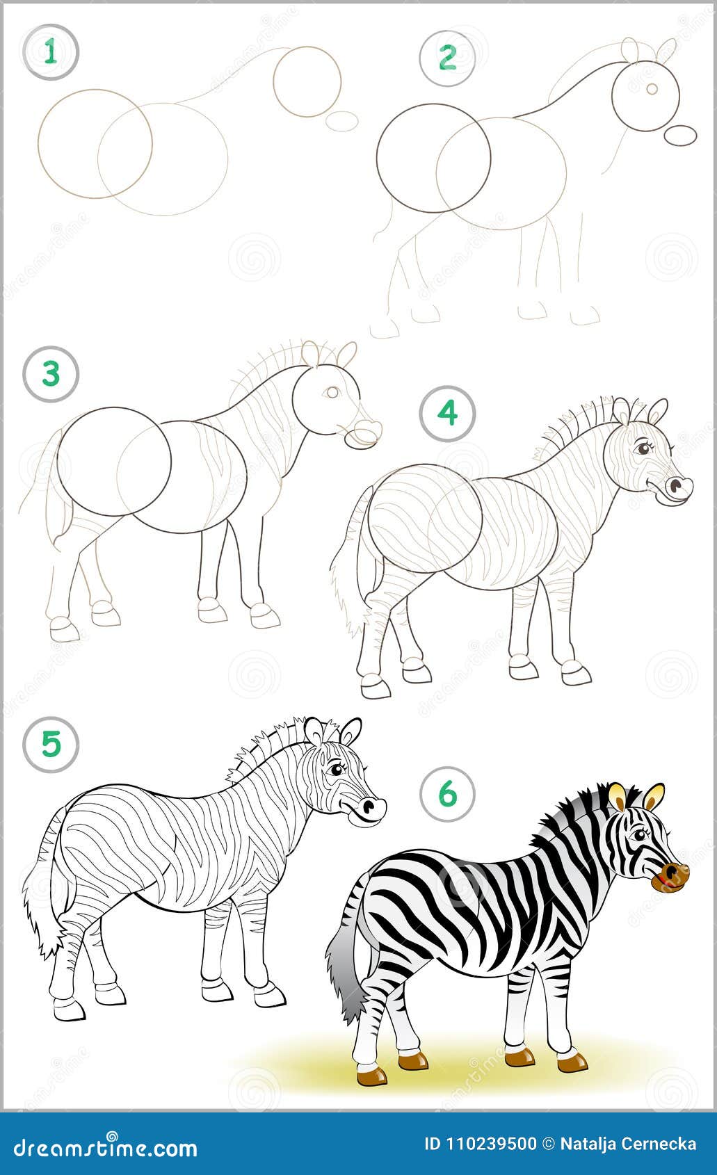 la page montre comment apprendre point par a dessiner un zebre mignon qualifications se developpantes d enfants pour dessin illustration de vecteur du exercice gosse 110239500 coloriages gratuits star wars clone