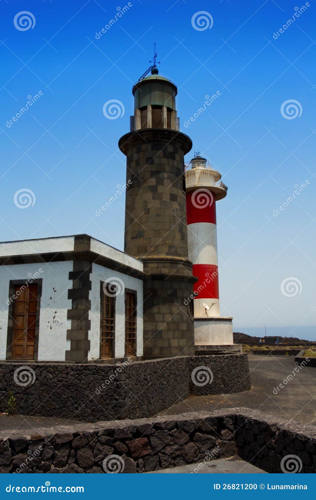 la palma fuencaliente lighthouse in saltworks