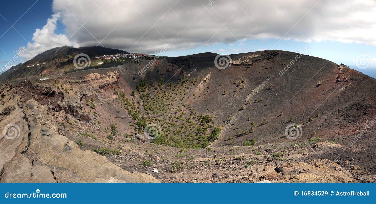 La Palma Volcano Stock Photo 12784308