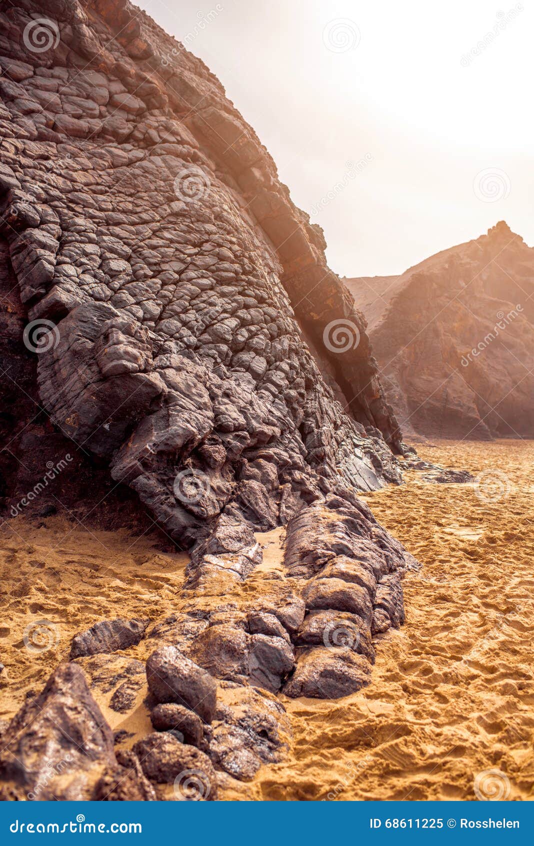 la pared coast on fuerteventura island