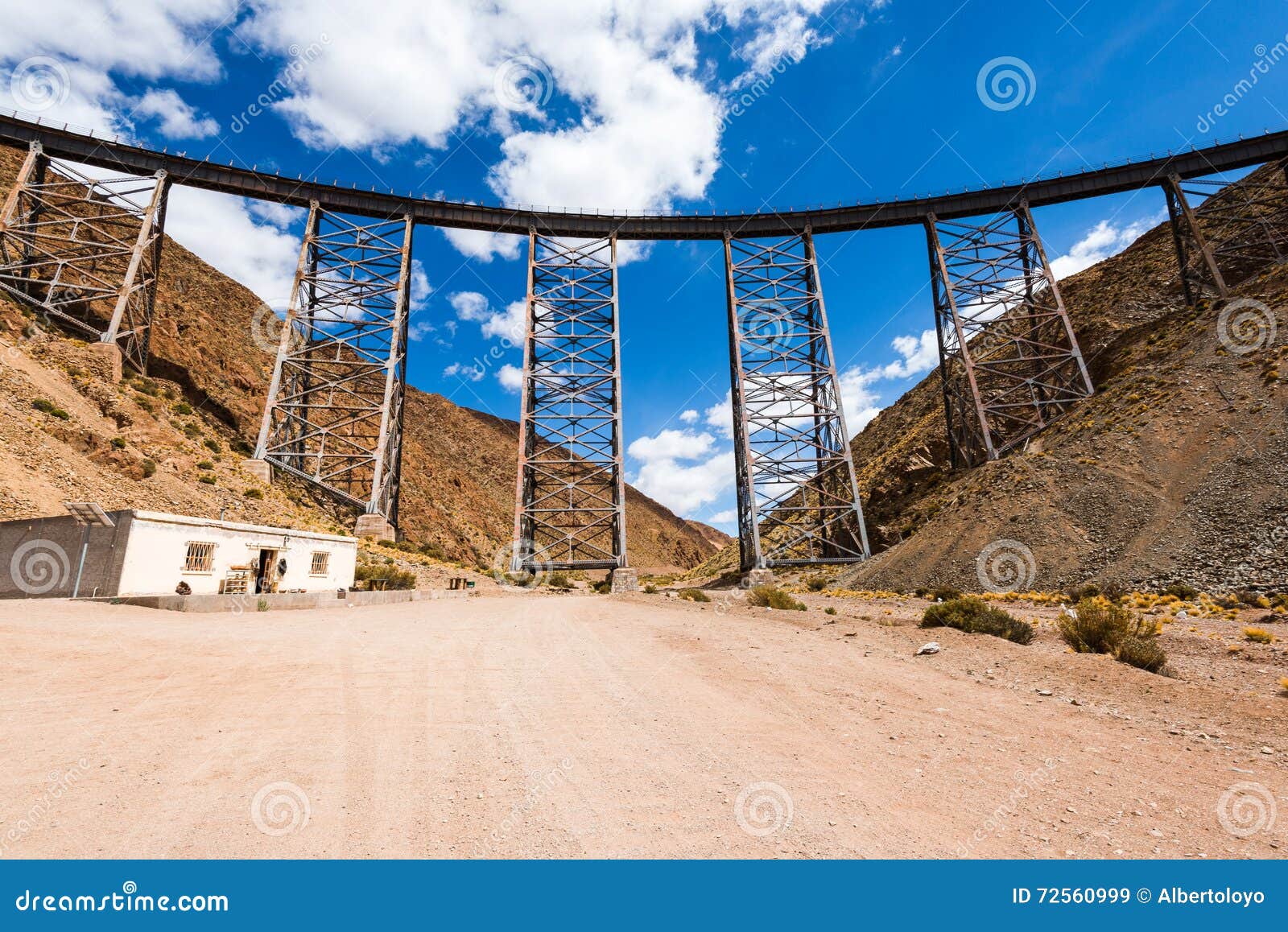 la polvorilla viaduct, salta (argentina)
