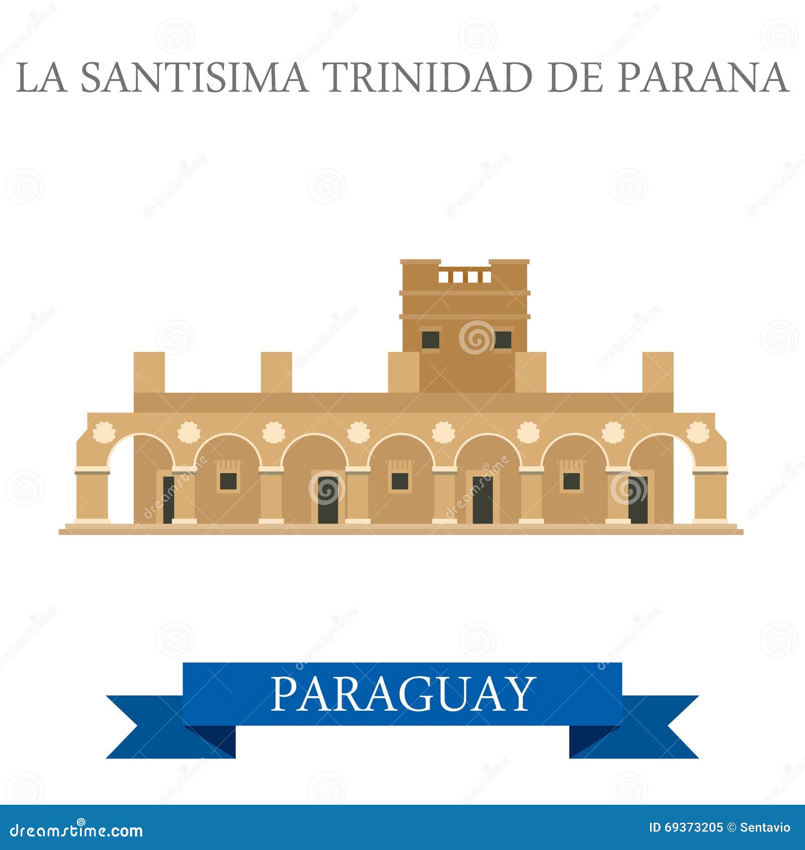 la santisima trinidad de parana paraguay  flat attraction