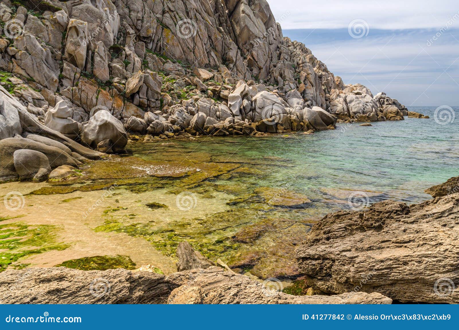 La Sardaigne Plage De Testa De Capo Photo Stock Image Du