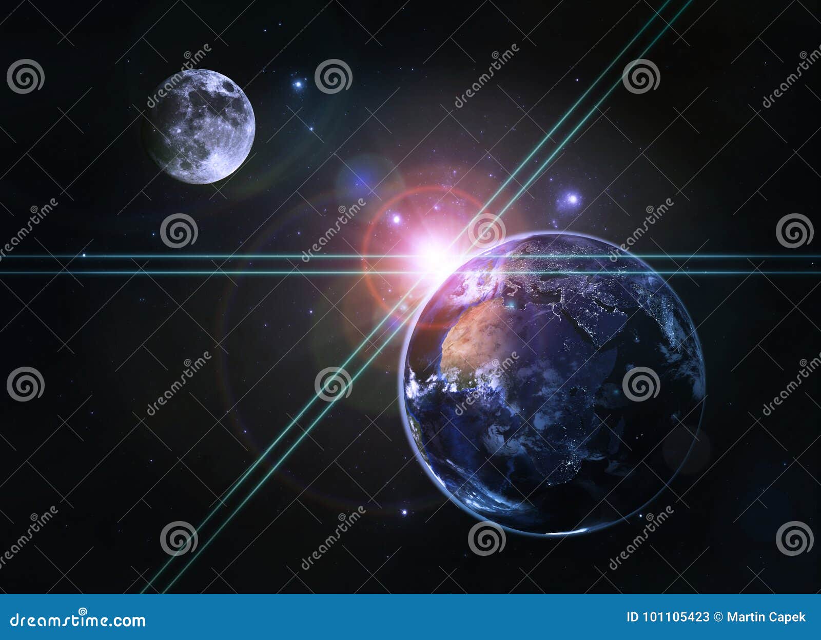 La Terre Lune Et Soleil De Planete Illustration Stock Illustration Du Illustration Orbite La Terre Lune Et Soleil De Planete Illustration Stock Illustration Du Illustration Orbite