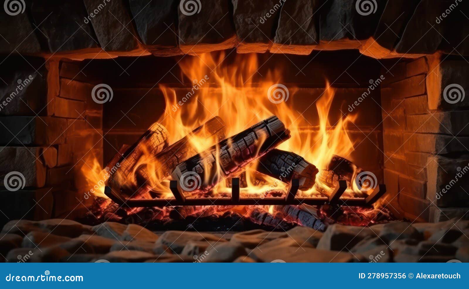 Brasas de hoguera. carbones bbq con fuego. primer plano del