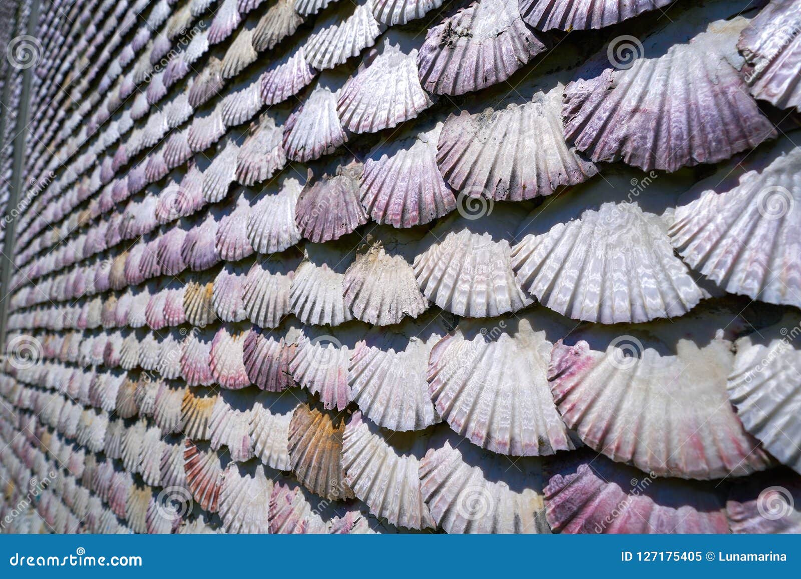 la toja island toxa chapel made of sea shells