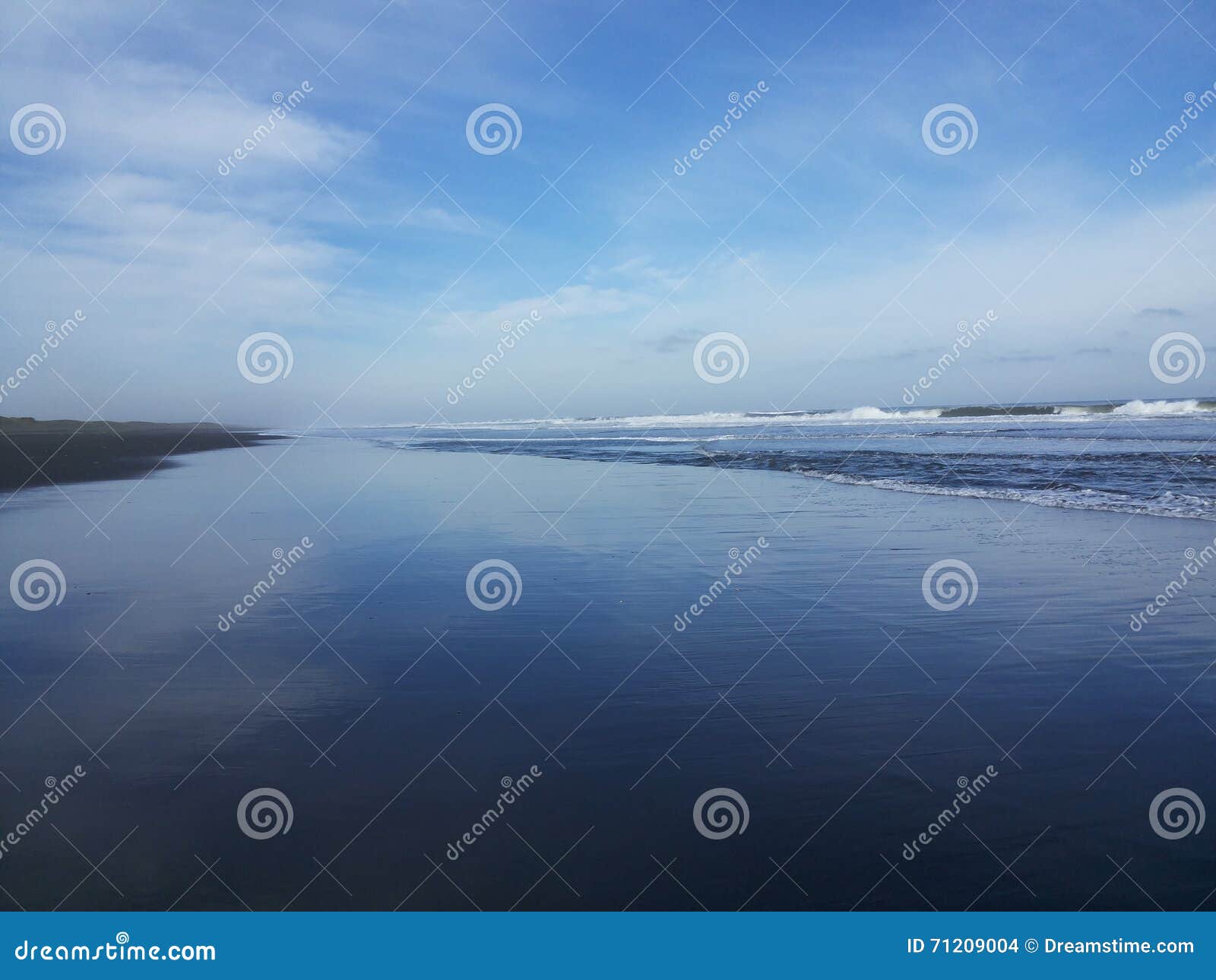 la tranquilidad del mar