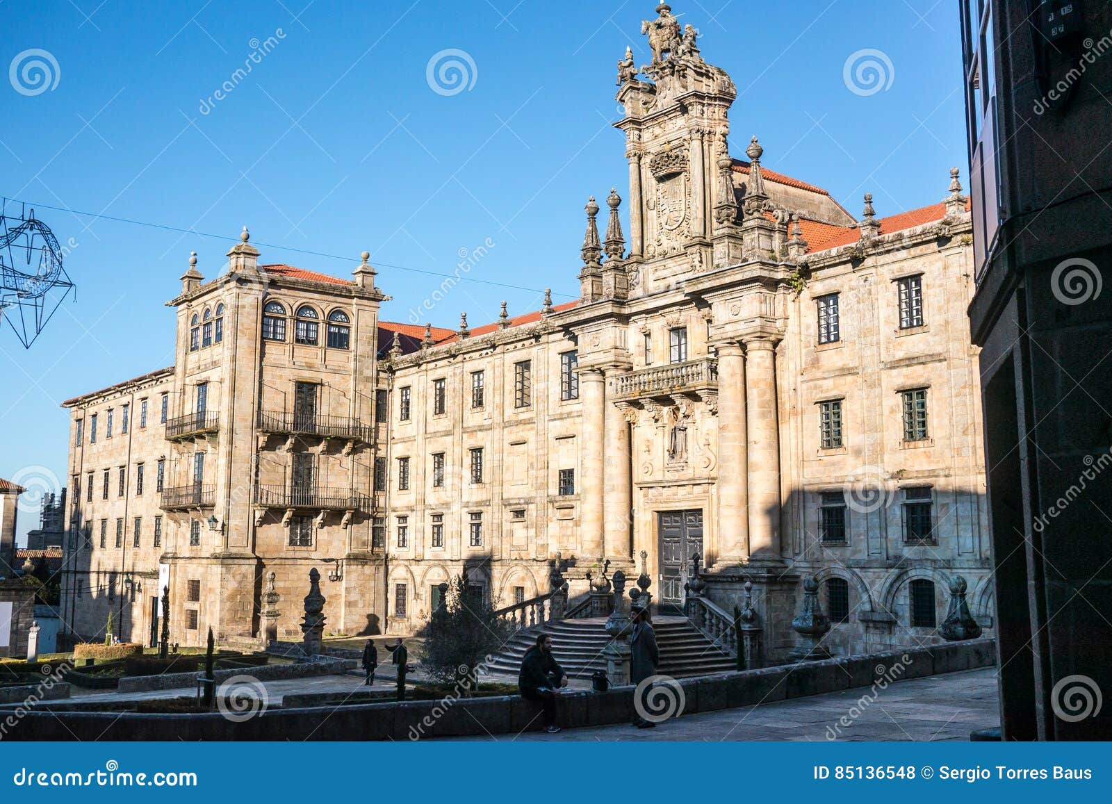 Una efectiva Pegajoso enfermo La Universidad De Santiago De Compostela Foto de archivo editorial - Imagen  de peregrinaje, estudio: 85136548