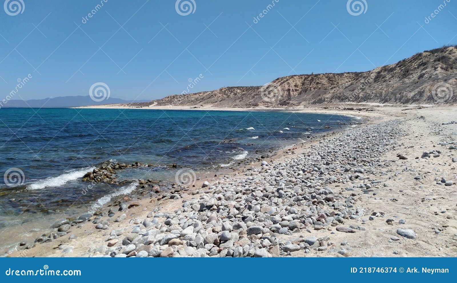 La Ventana Bay, Stone Lined Hot Springs on the Beach, Playa Agua
