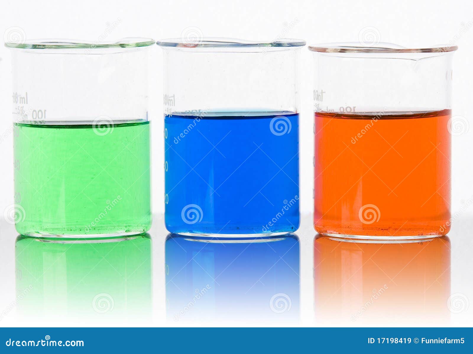 Lab Glass Backlit with Reflection Stock Image Image of flask, clinical 17198419