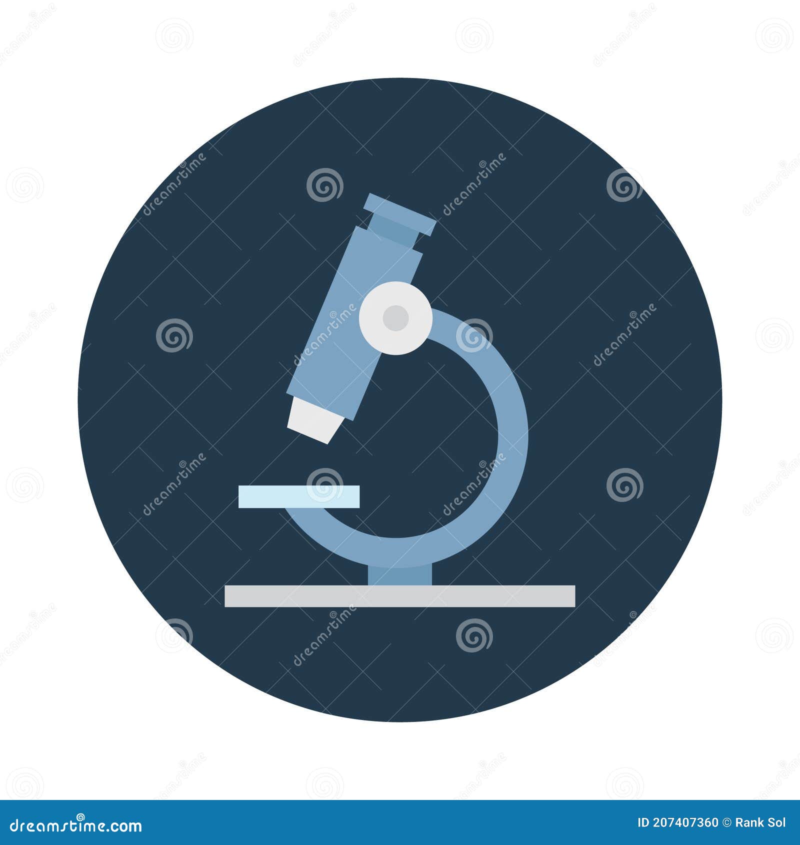 lab microscope   icon that can be easily modified or edited