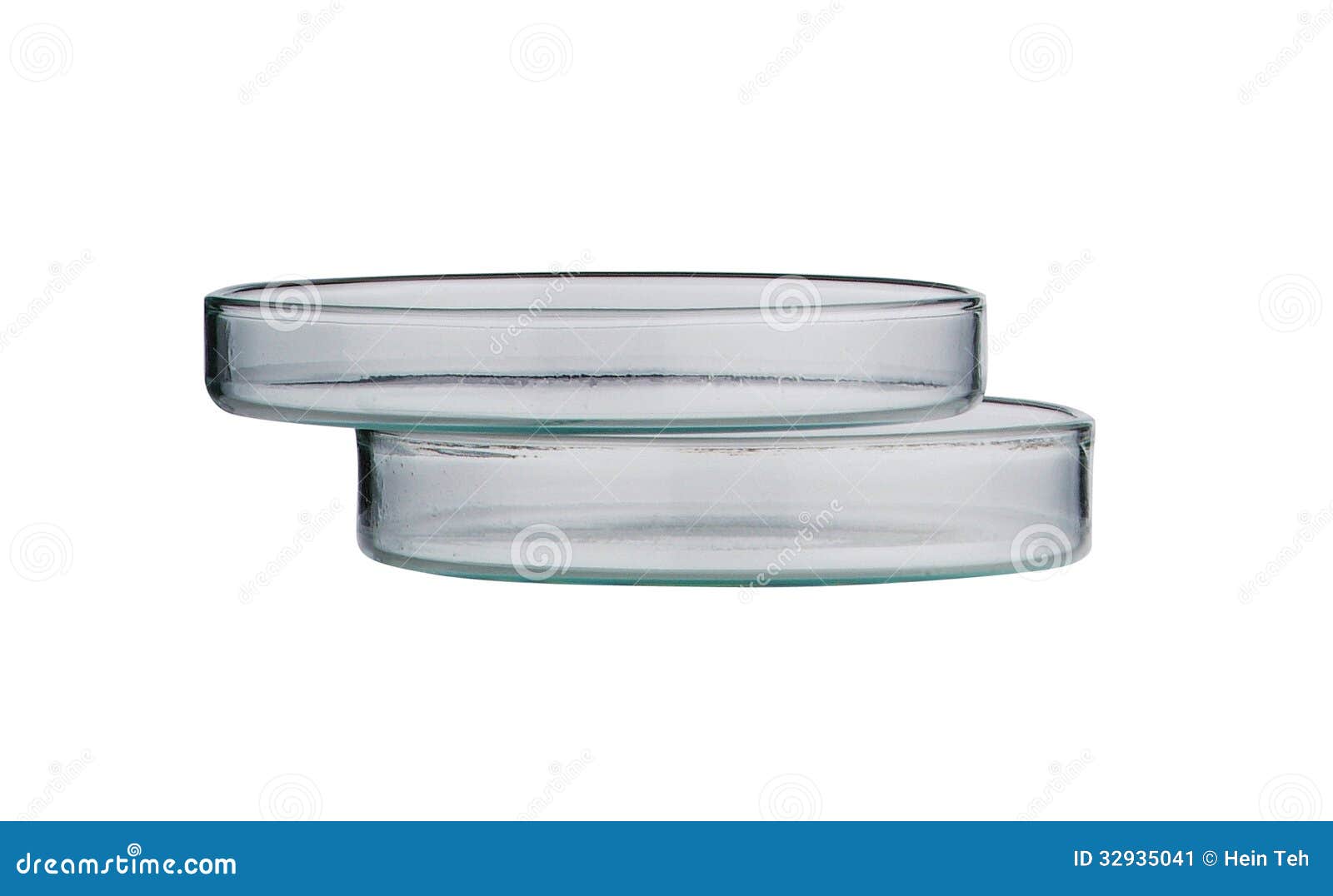 Lab. Petri Dish. Laboratory Glassware on a Background Stock Image